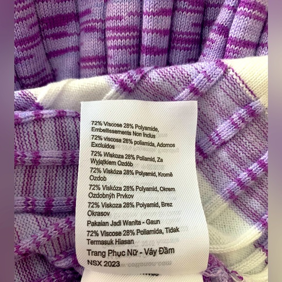 🌷2 for $20🌷 Brand New Cotton On Lilac Knit Maxi Dress Size XXS - Picture 6 of 6